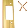 Barton Kramer Polished Gold Brass Guard-A-Latch 1 pk