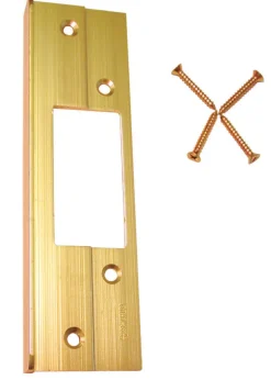Barton Kramer Polished Gold Brass Guard-A-Latch 1 pk