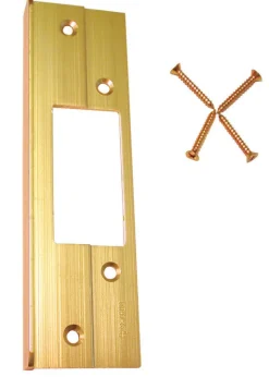 Barton Kramer Polished Gold Brass Guard-A-Latch 1 pk