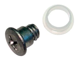 Barton Kramer Silver Aluminum Window Bolt 1/2 in. L X 0.43 in. H 1 pk