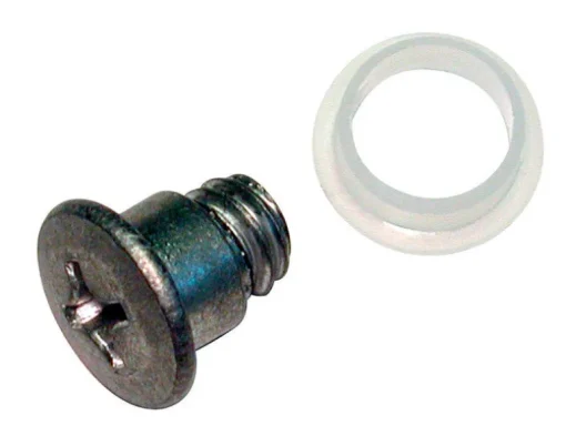 Barton Kramer Silver Aluminum Window Bolt 1/2 in. L X 0.43 in. H 1 pk