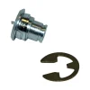 Barton Kramer Silver Aluminum Large Rivet And E Ring 0.3 in. H 3 pk