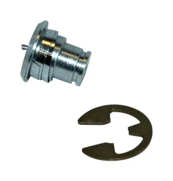 Barton Kramer Silver Aluminum Large Rivet And E Ring 0.3 in. H 3 pk
