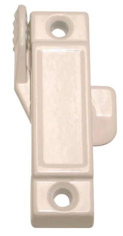 Barton Kramer White Die-Cast Window Latch 25/32 in. W X 2-15/16 in. L 1 pk