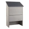 BAT HOUSE WOOD GRAY