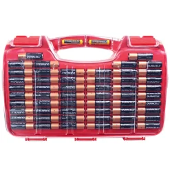 Battery Daddy Sleek and Compact Plastic Double Sided Storage System