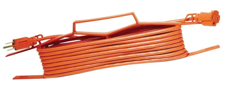 Bayco Orange Plastic Cord Wrap 18.4 H x 4.5 W x 0.8 D in.