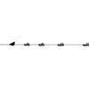 Baygard 00716 White Economy Step In Post