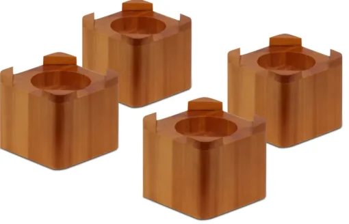 BED RISER WD MAPLE 3.8"H