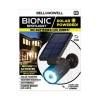Bell & Howell Bionic Motion-Sensing Solar Powered LED Black Spotlight