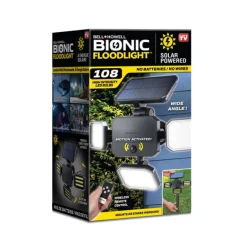 Bell & Howell Bionic Solar Powered 5 W LED Floodlight 1 pk
