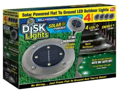 Bell & Howell Solar Powered 80 W LED Decorative Lights 4 pk