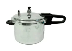 Bene Casa Polished Aluminum Pressure Cooker 4.2 qt
