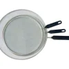 Bene Casa Silver/Black Steel Splatter Shield Set