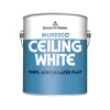 Benjamin Moore Muresco Flat White Acrylic Latex Ceiling Paint 1 qt. (Pack of 4)