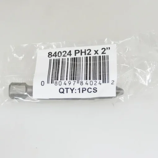Best Way Tools Phillips 2 in. X 2-1/2 in. L Power Bit Carbon Steel 50 pc