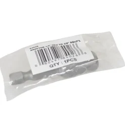 Best Way Tools Square/Hex 1/4 and 3/8 in. X 2-1/2 in. L Screwdriver Bit Adapter Carbon Steel 100 pc