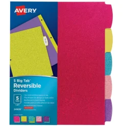 BINDER DIVIDERS ASSORTED