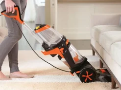 Bissell ProHeat 2X Revolution Bagless Carpet Cleaner 6.8 amps Standard Orange