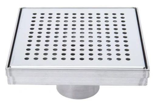 B&K 2 in. D Nickel Square Shower Drain