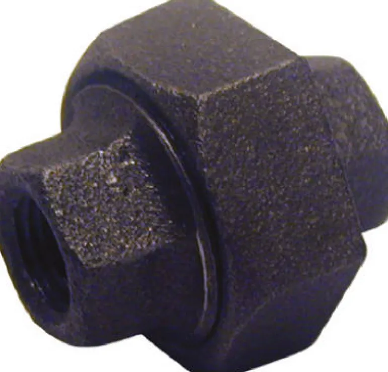 BK Products 3/4 in. FPT x 3/4 in. Dia. FPT Black Malleable Iron Union (Pack of 5)