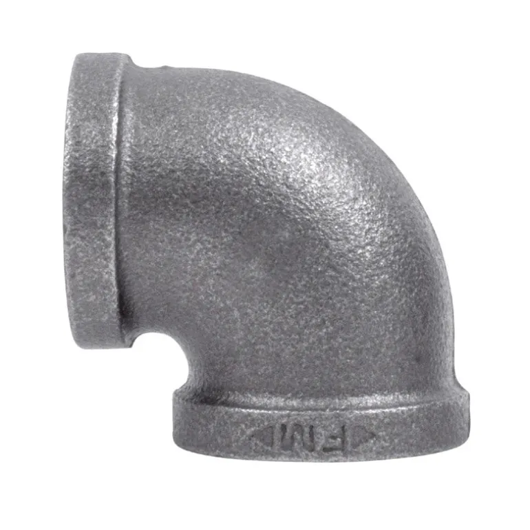 BK Products 1/4 in. FPT x 1/4 in. Dia. FPT Black Malleable Iron Elbow