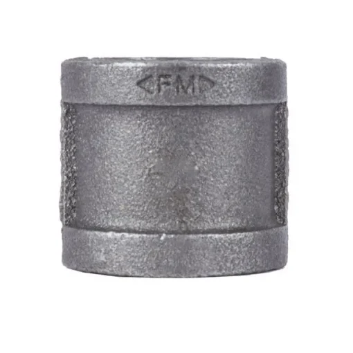 BK Products 1/2 in. FPT x 1/2 in. Dia. FPT Black Malleable Iron Coupling (Pack of 5)