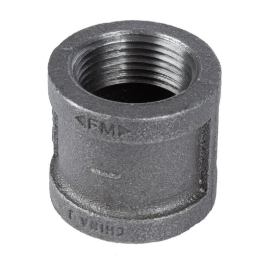 BK Products 1 in. FPT x 1 in. Dia. FPT Black Malleable Iron Coupling (Pack of 5)
