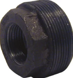 Bk Products 1 In. Mpt X 1/2 In. Dia. Fpt Black Malleable Iron Hex Bushing