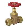 B&K ProLine 1/2 in. Comp x Comp Brass Gate Valve