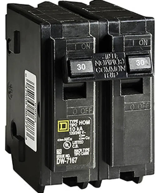 Bkr Sq. D Hom 2P 30A 2"