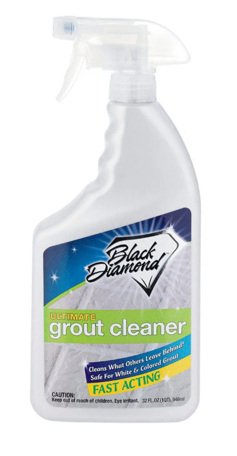 Black Diamond No Scent Grout Cleaner Liquid 32 oz. for Colored Grouts (Pack of 6)