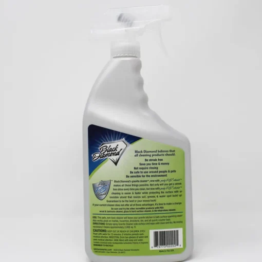 Black Diamond Stoneworks Clean Scent Natural Beauty Granite Shine Cleaner 32 oz. Spray (Pack of 6)