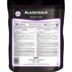 Black Gold Organic African Violet Potting Mix 8 qt (Pack of 8).