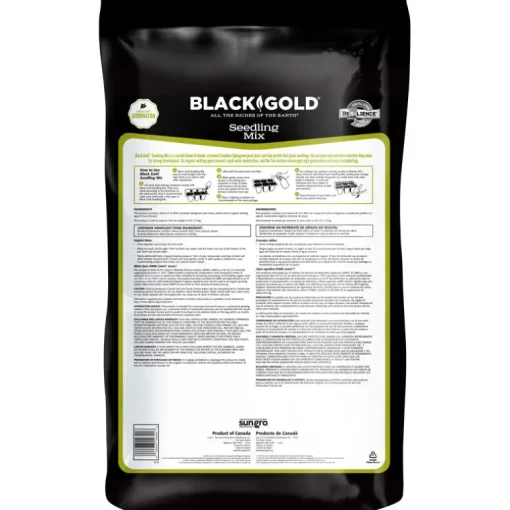 Black Gold Organic All Purpose Seed Starting Mix 16 qt