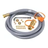 Blackstone Quick Connect Natural Gas Conversion Kit with 10 ft. Gray Hose