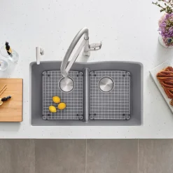 Blanco Stainless Steel Sink Grid (Diamond Double Left Bowl)