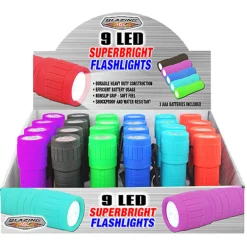 Blazing LEDz Assorted LED Flashlight AAA Battery (Pack of 24)