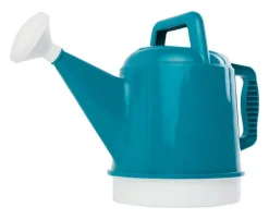 Bloem Deluxe Bermuda Teal 2.5 gal Plastic Watering Can