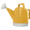 Bloem Deluxe Earthly Yellow 2.5 gal. Plastic Watering Can