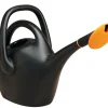 Bloem EZ Pour Black 2.6 gal Resin Watering Can