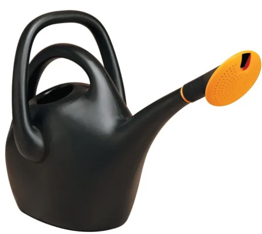 Bloem EZ Pour Black 2.6 gal Resin Watering Can