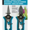 Bloom 4 in. Carbon Steel Straight Edge Pruner Set