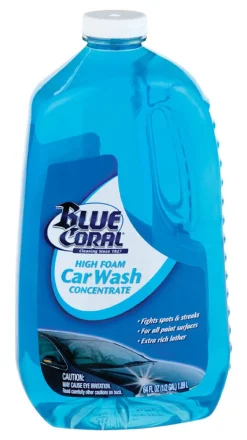 Blue Coral Concentrated Foam Car Wash Detergent 64 oz.