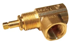 Blue Flame 0.5 in. Polished Brass Straight Valve Body