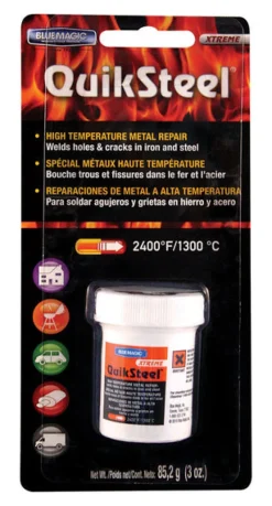 Blue Magic Automotive Thermosteel High-Temp Metal Repair Paste 2 oz.