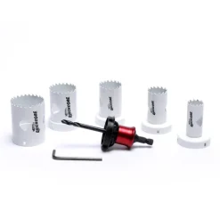 Blu-Mol Xtreme QuickCore Bi-Metal Hole Saw Set 7 pc.
