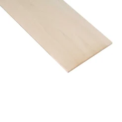BOARD POPLAR 1/4X3"X3'