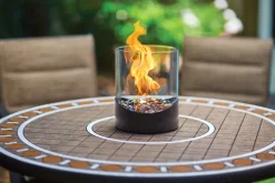 Bond TableFire Roxbury Propane Firebowl 10.5 in. H x 8 in. W x 8 in. D Steel