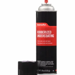 Bondo Black Rubber Coating 18 oz. (Pack of 6)